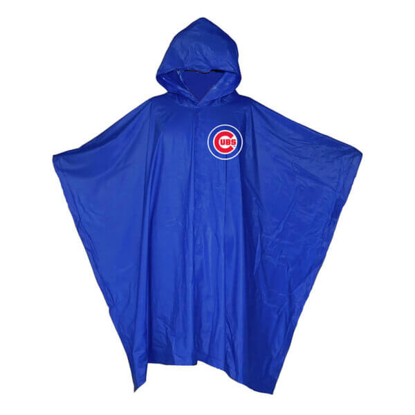 Chicago Cubs Medium weight Rain Poncho - Umbrellashop.com