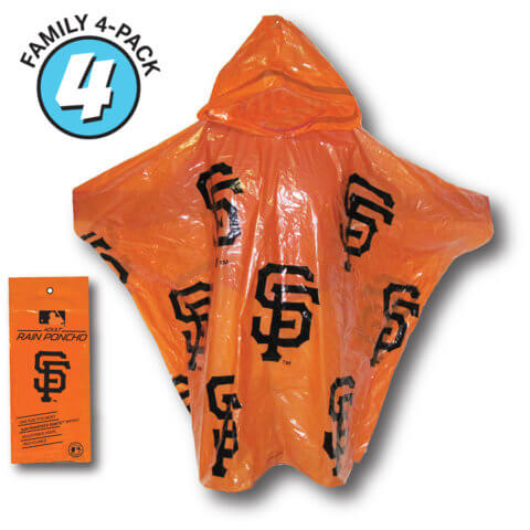 sf giants rain poncho